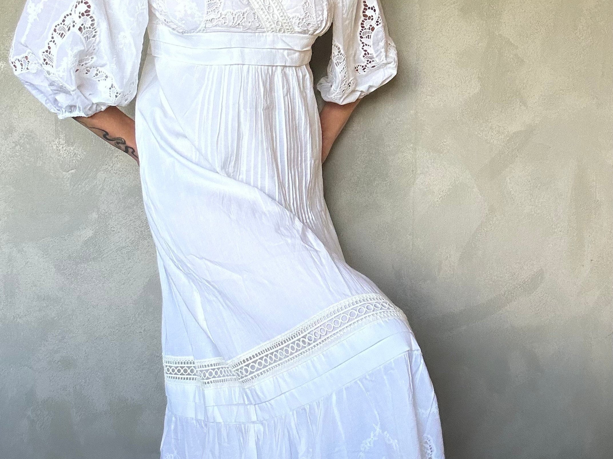 Derhy Dresses Derhy White Maxi Dress