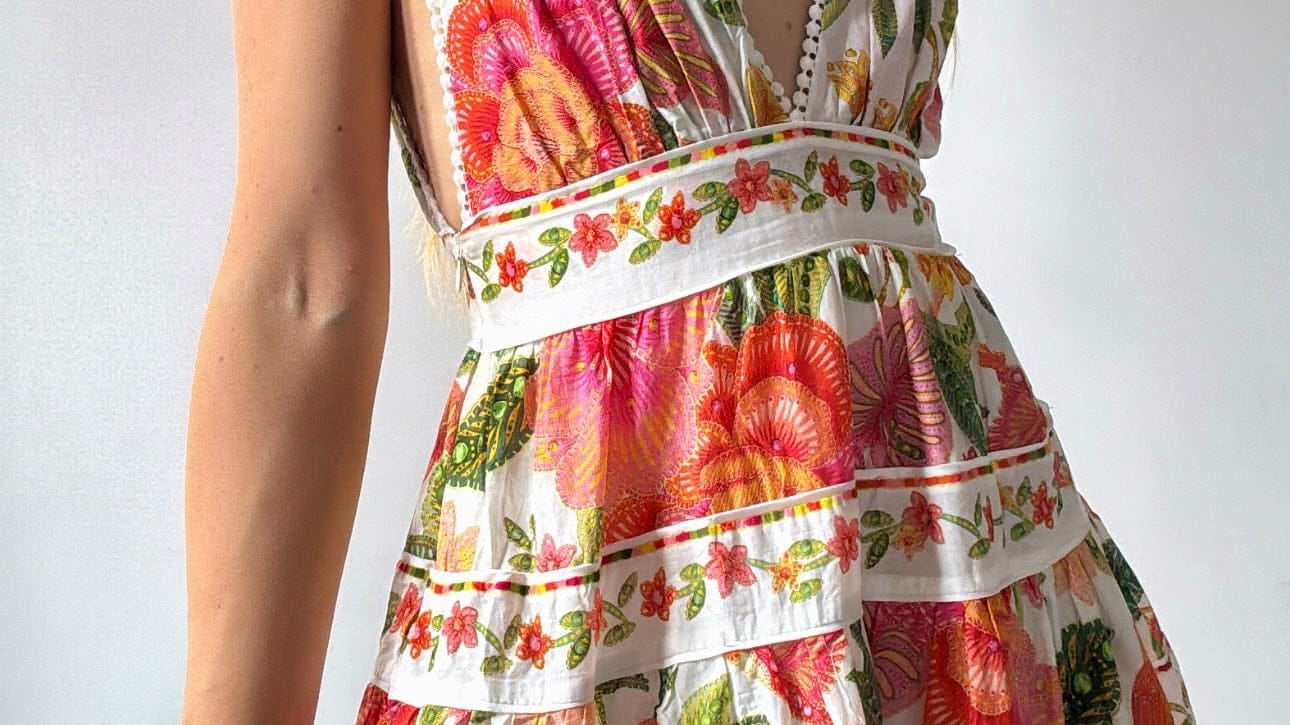 Farm Rio Dress Farm Rio Hidden Parrot Dress