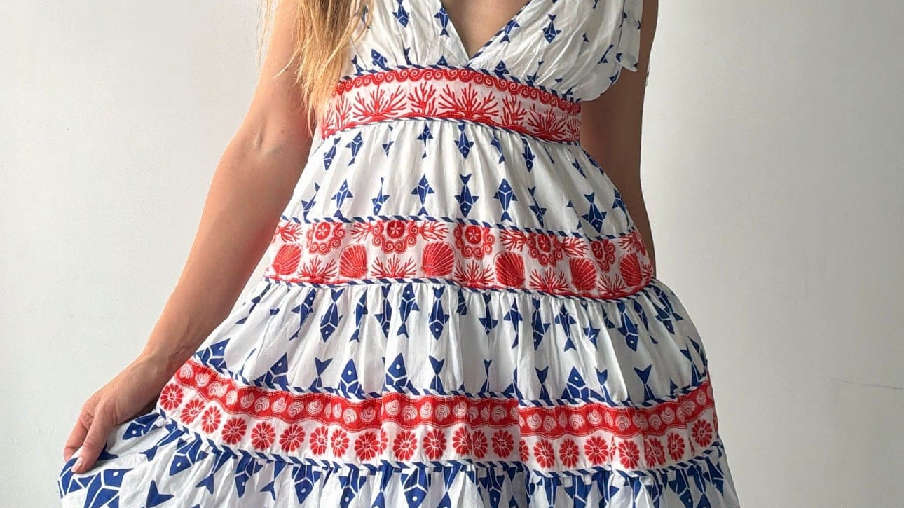 Farm Rio Dress Farm Rio Into the Ocean Dress