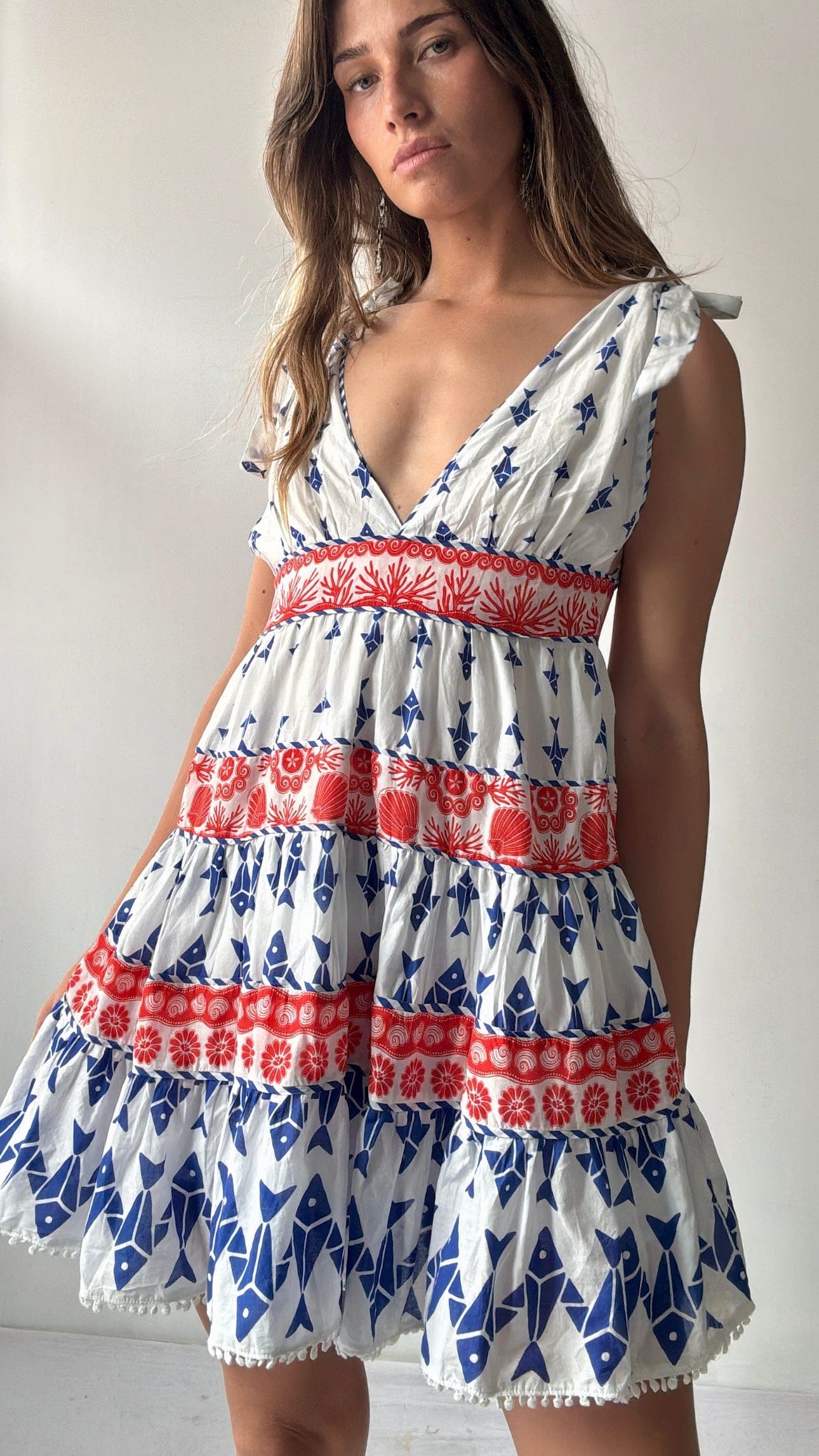 Farm Rio Dress Farm Rio Into the Ocean Dress