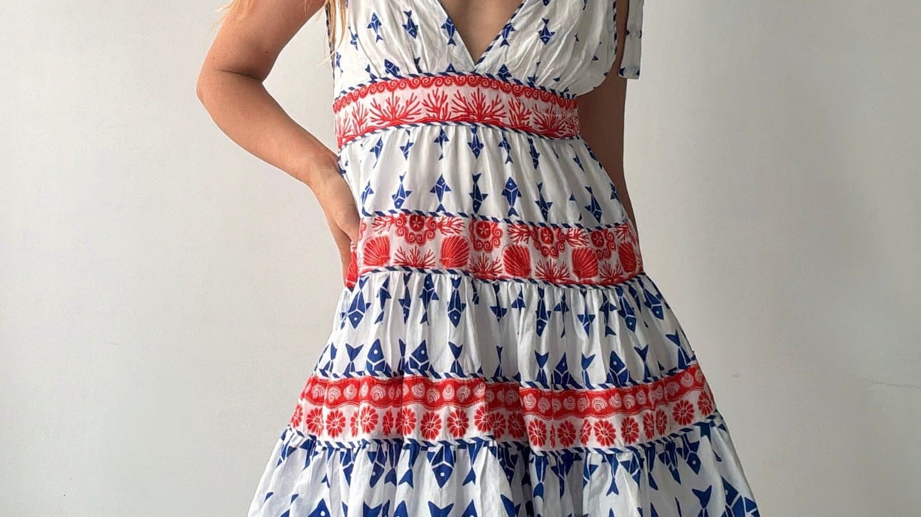 Farm Rio Dress Farm Rio Into the Ocean Dress