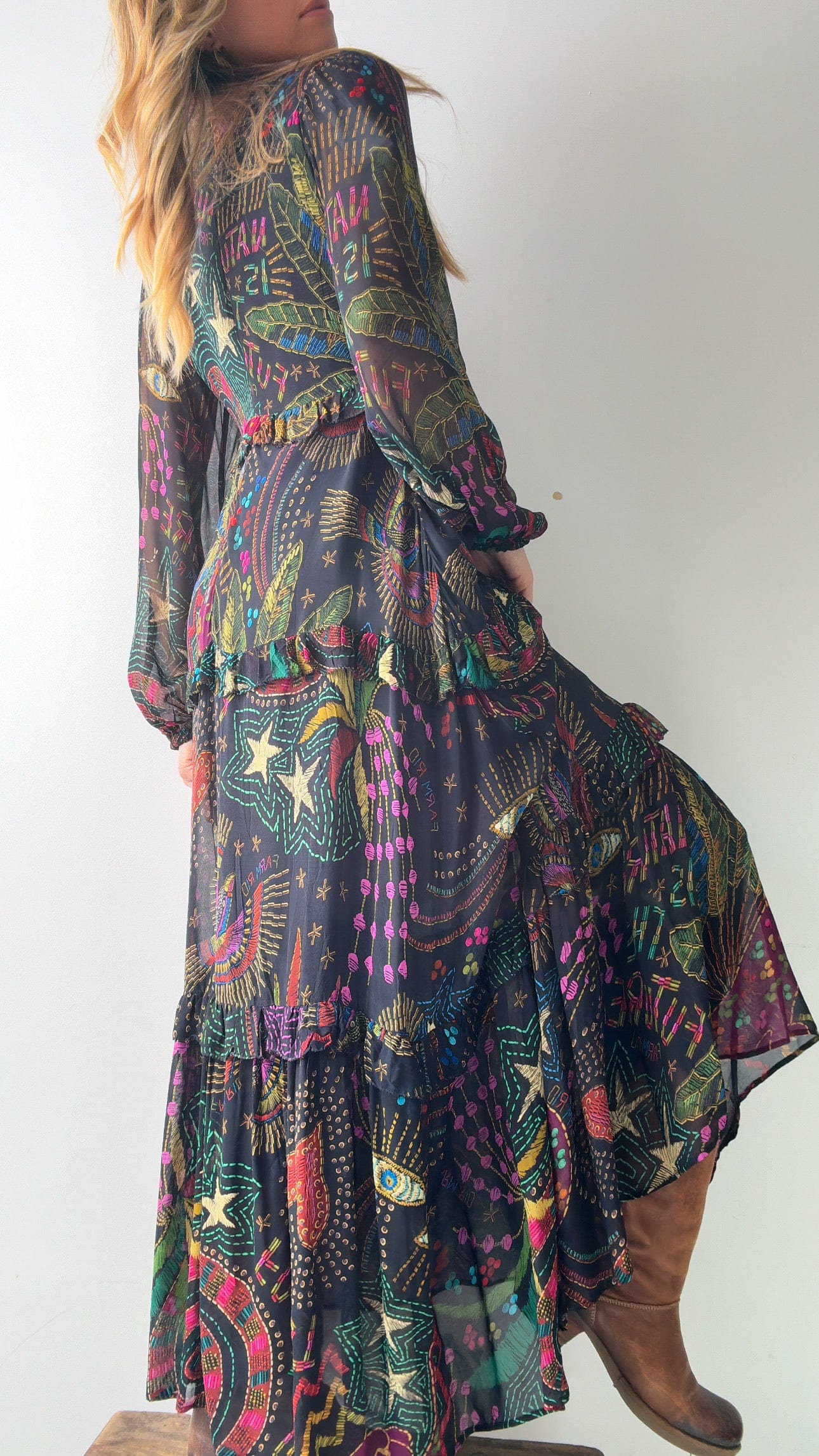 Farm Rio Dress Farm Rio Love Maxi Dress