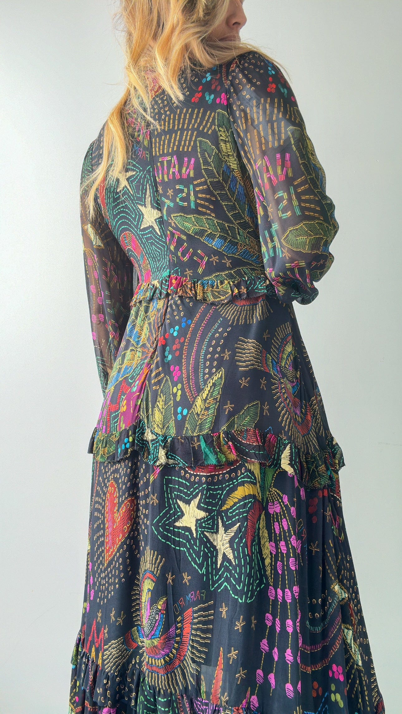 Farm Rio Dress Farm Rio Love Maxi Dress