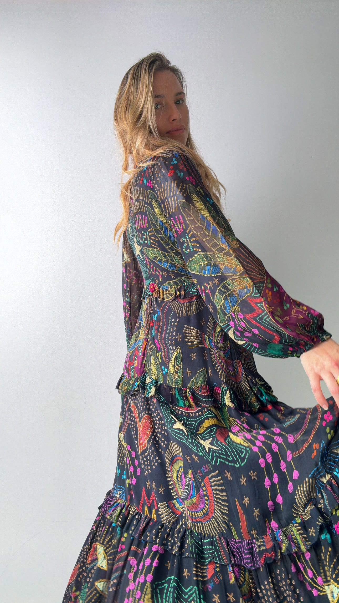 Farm Rio Dress Farm Rio Love Maxi Dress