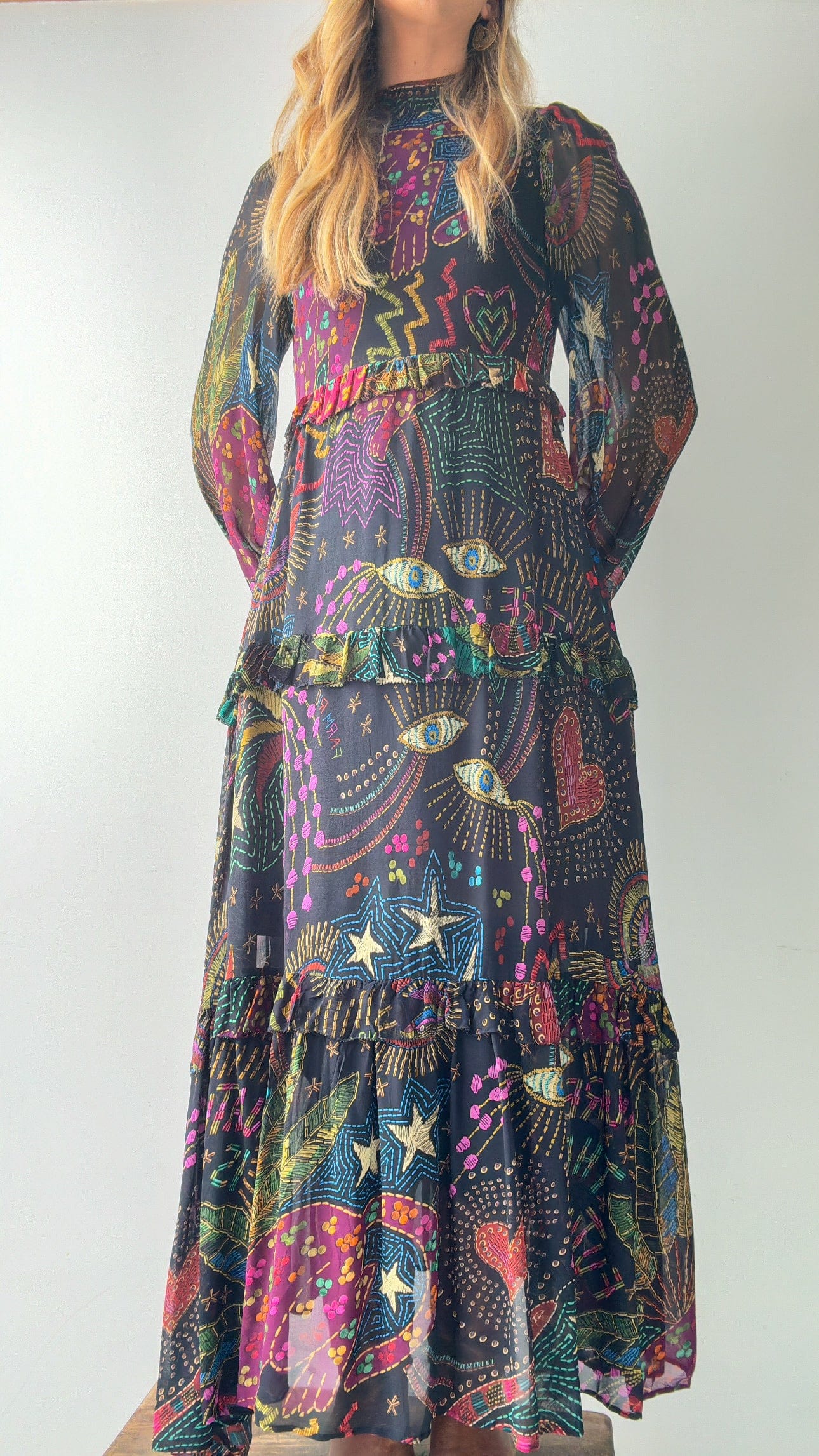 Farm Rio Dress Farm Rio Love Maxi Dress