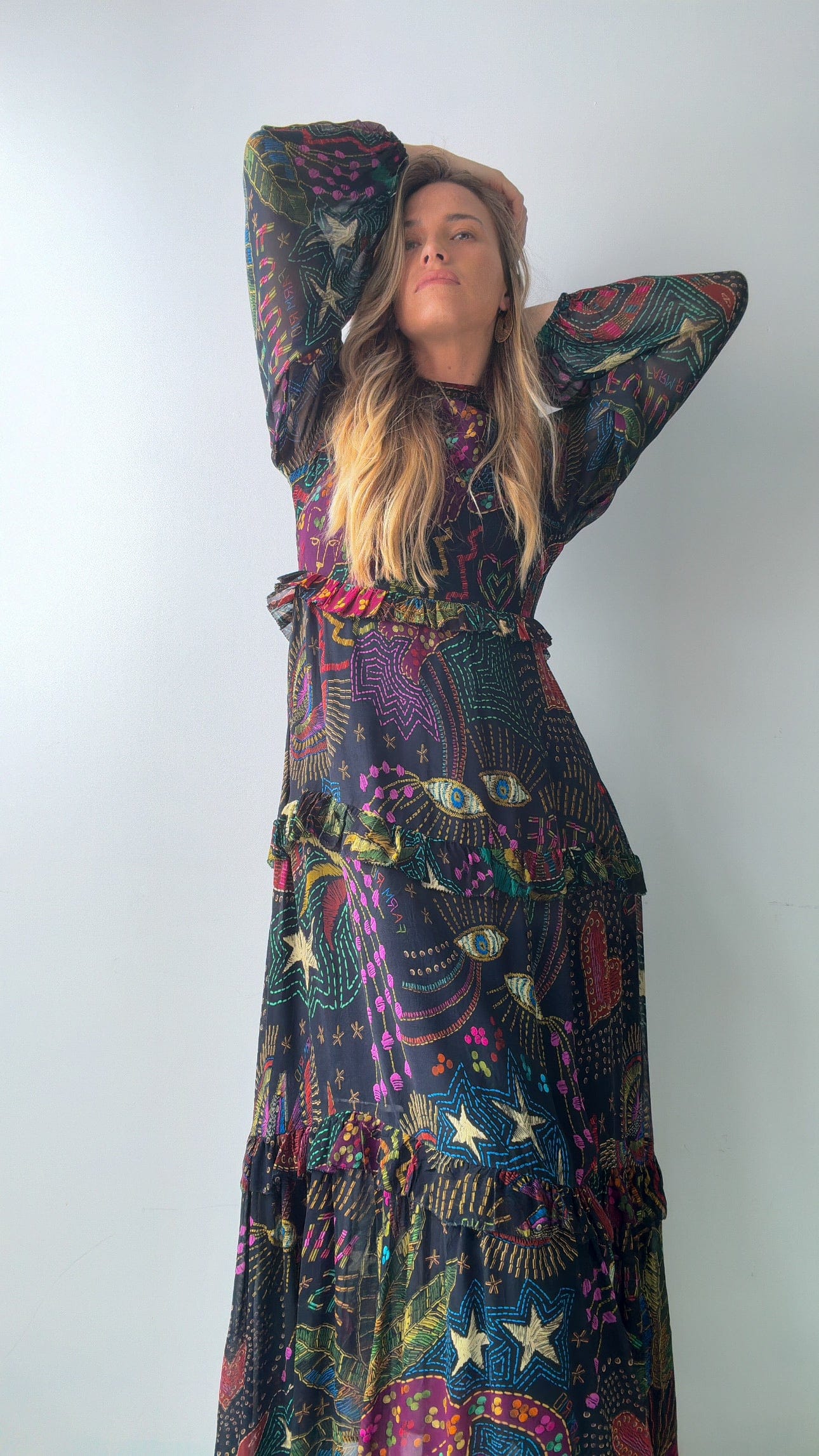Farm Rio Dress Farm Rio Love Maxi Dress
