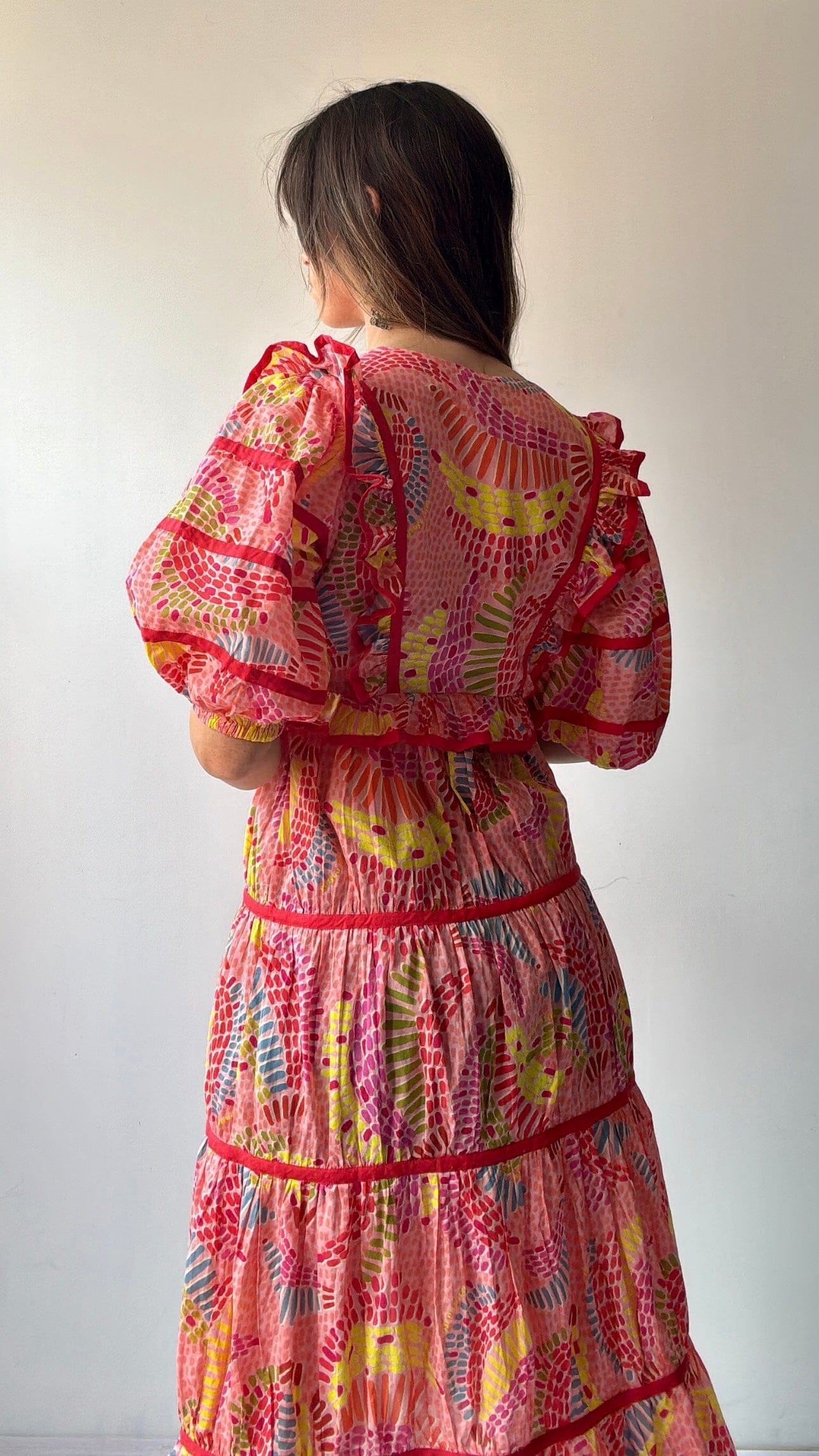 Farm Rio Dress Farm Rio Mexi Midi Dress