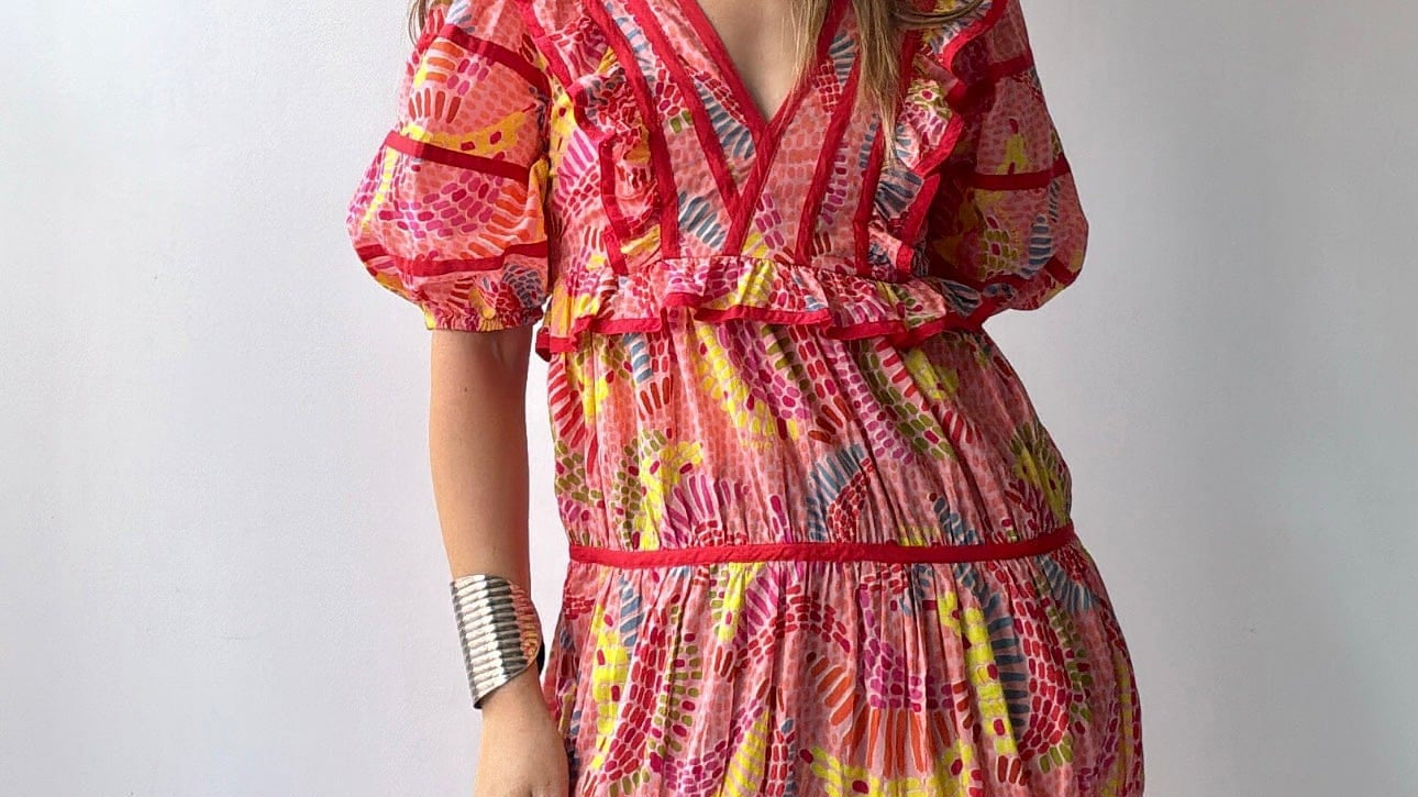 Farm Rio Dress Farm Rio Mexi Midi Dress