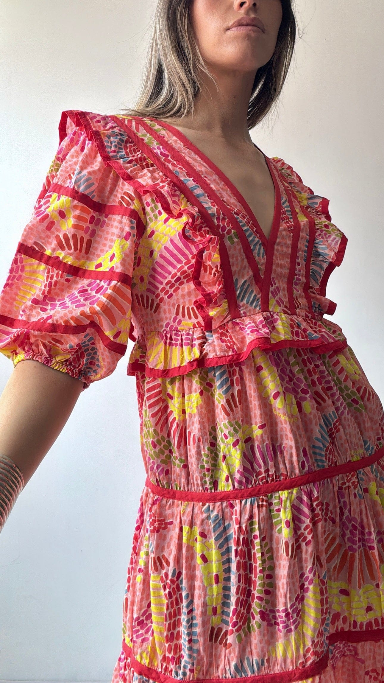 Farm Rio Dress Farm Rio Mexi Midi Dress