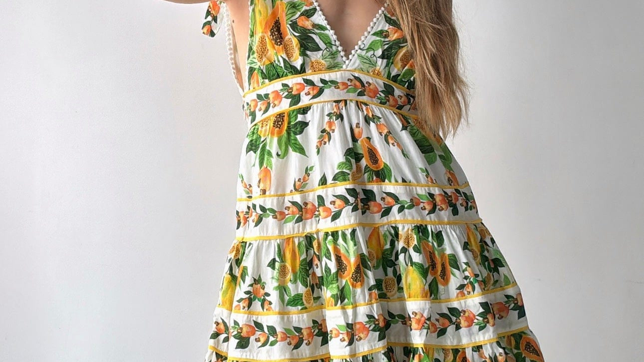 Farm Rio Dress Farm Rio Papaya Dress