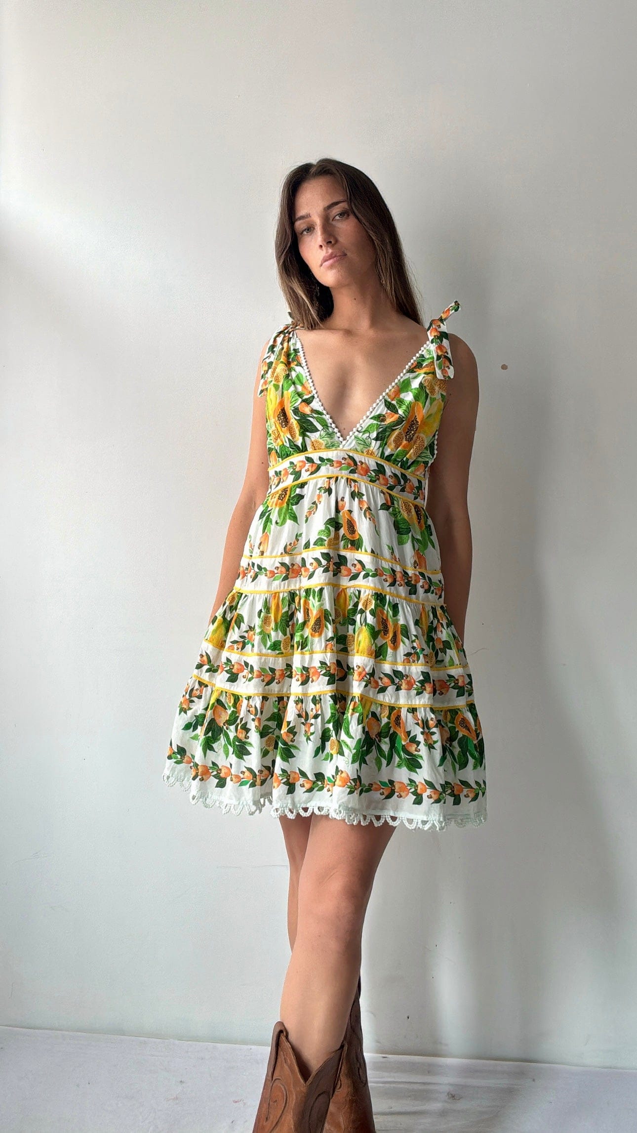 Farm Rio Dress Farm Rio Papaya Dress