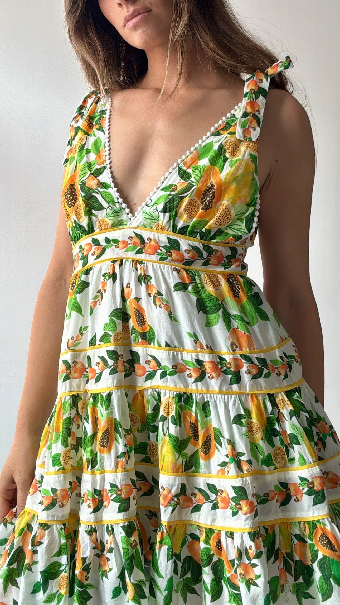 Farm Rio Dress Farm Rio Papaya Dress