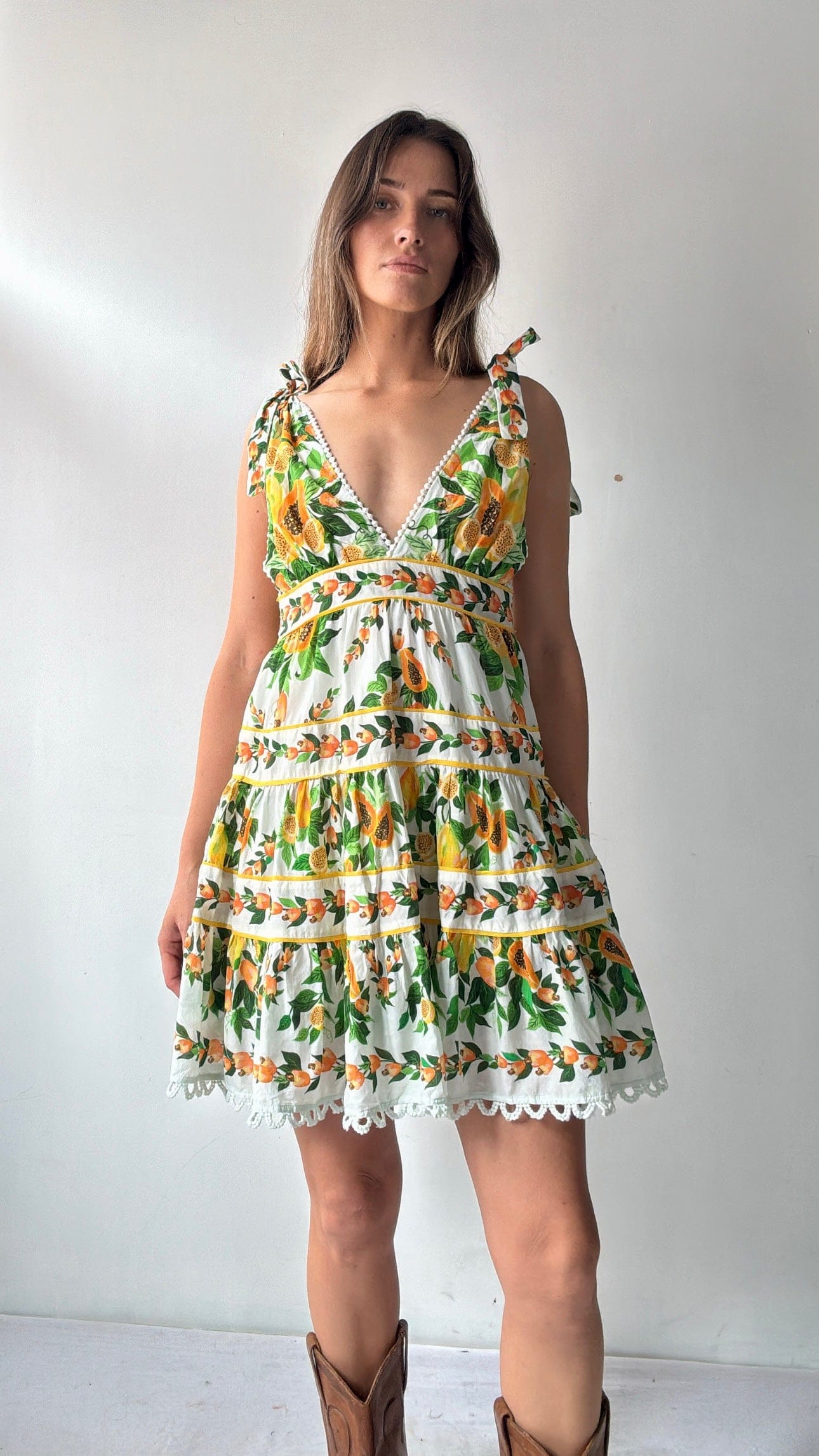 Farm Rio Dress Farm Rio Papaya Dress