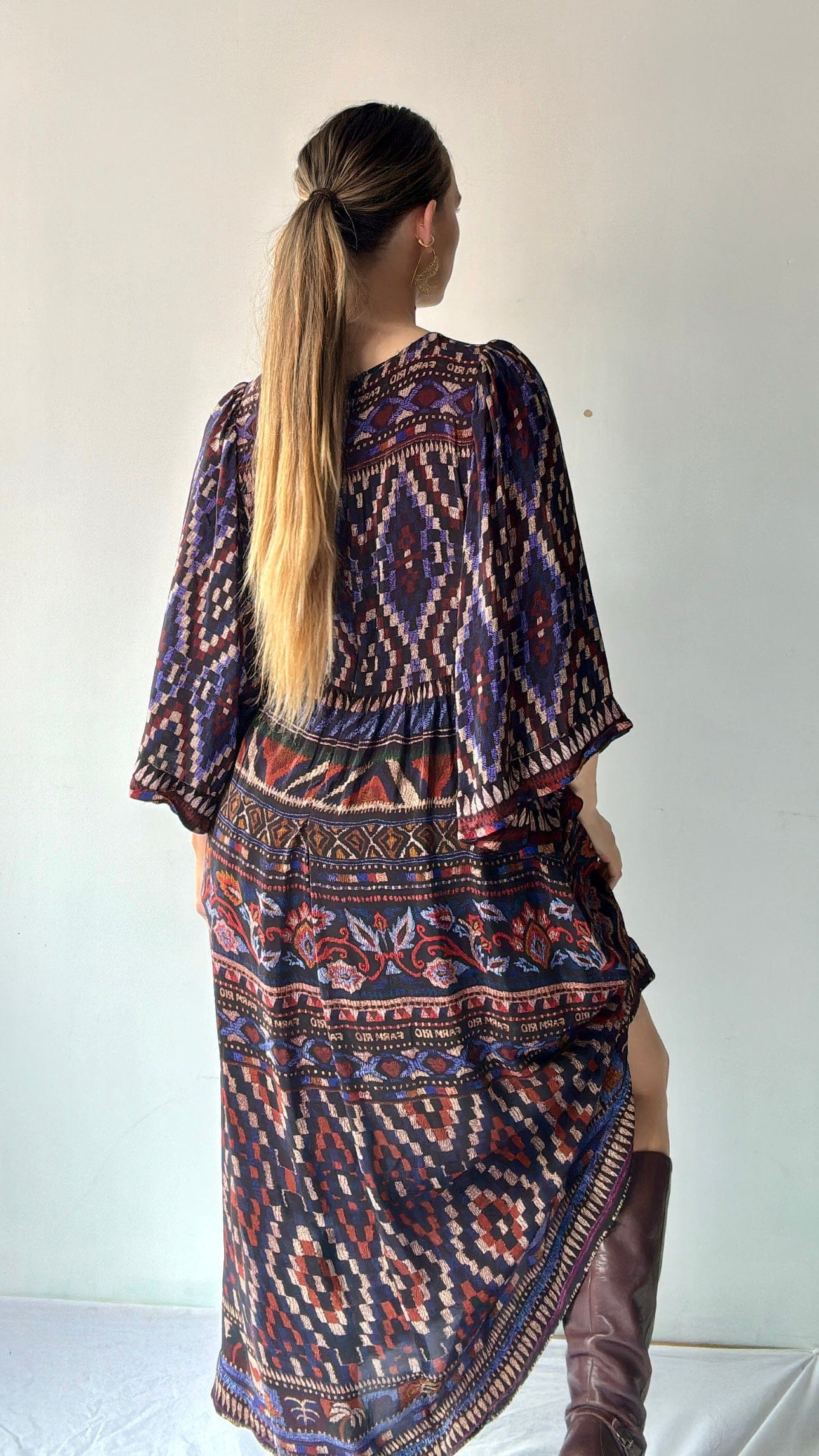 Farm Rio Dress Farm Rio Peace Maxi Dress