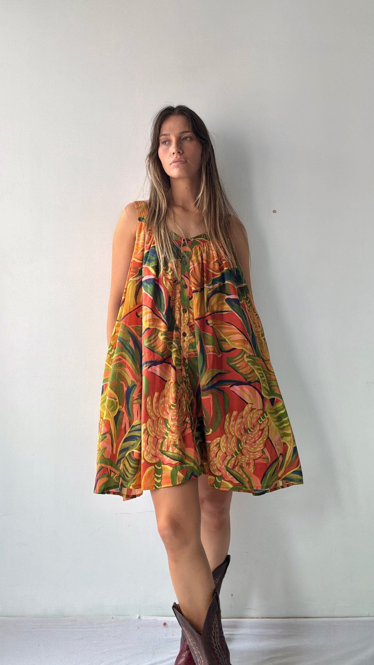 Farm Rio Dress Farm Rio Trop Mini Dress