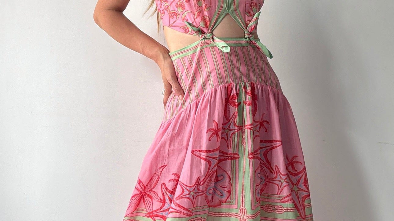 Farm Rio Dress Farm Rio Vacay Midi Dress