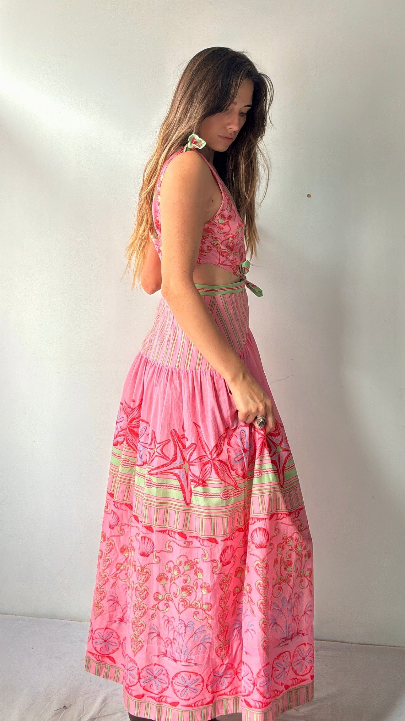 Farm Rio Dress Farm Rio Vacay Midi Dress