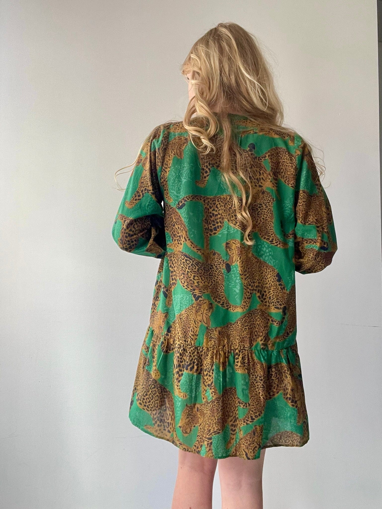 Farm Rio Farm Rio Big Cat Jungle Dress