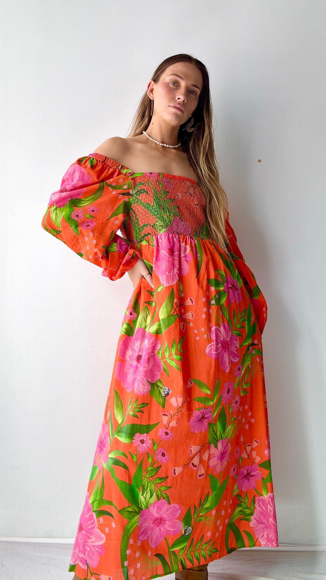 Farm Rio Farm Rio Tropics Dress O/G