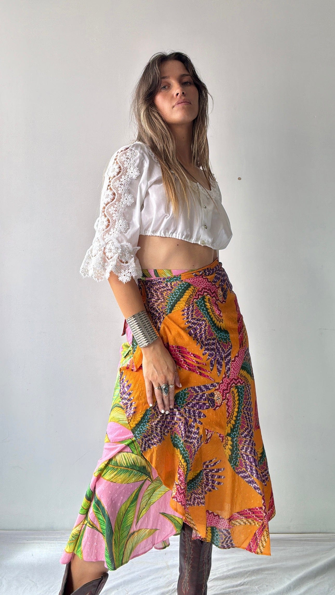 Farm Rio Skirts Farm Rio Picana Wrap Skirt