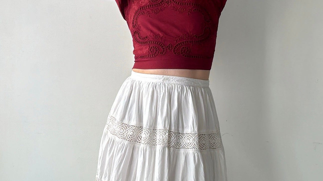 Farm Rio Tops Farm Rio Talia Top Maroon