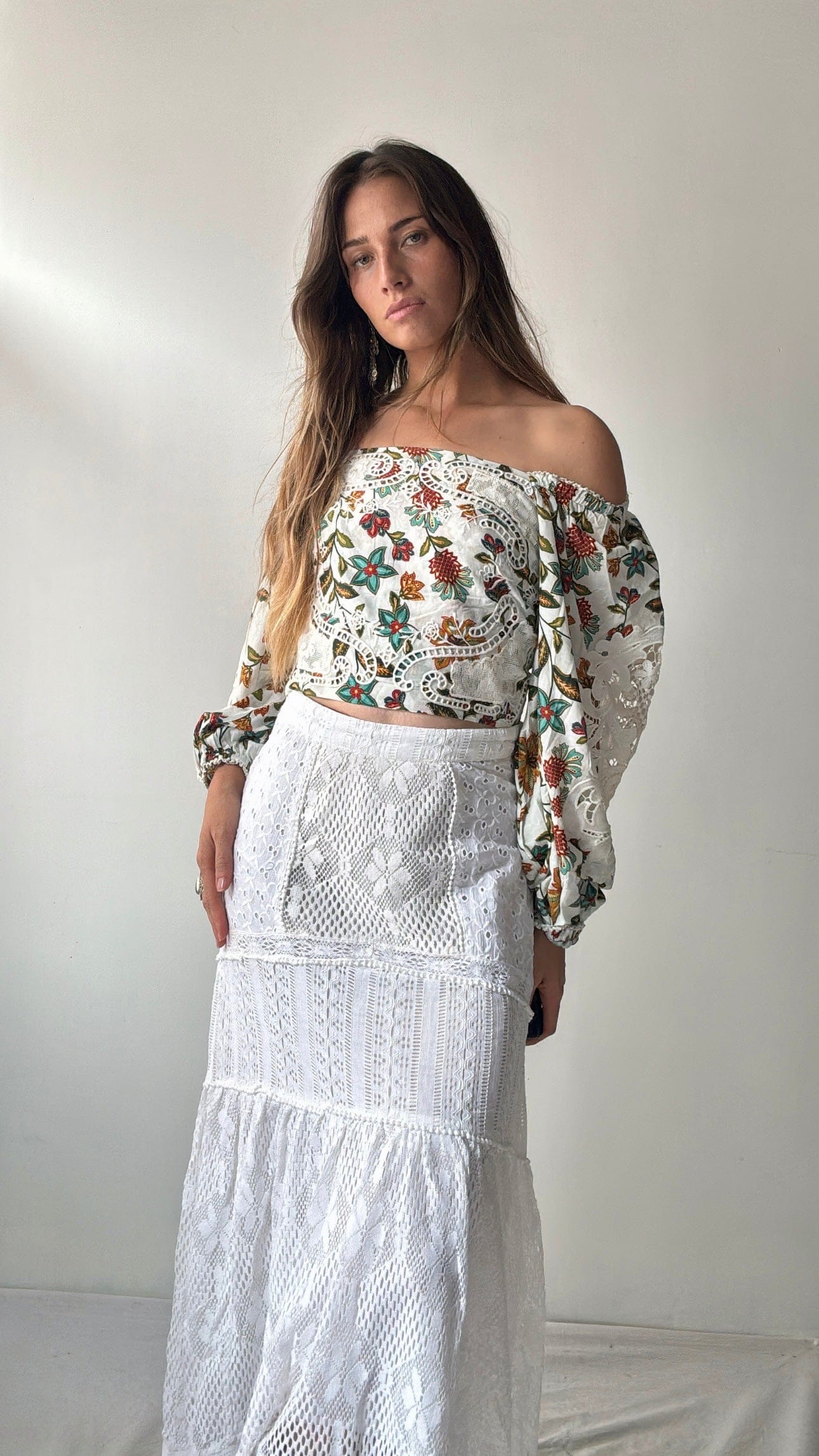 Farm Rio Tops Farm Rio Talia Top White