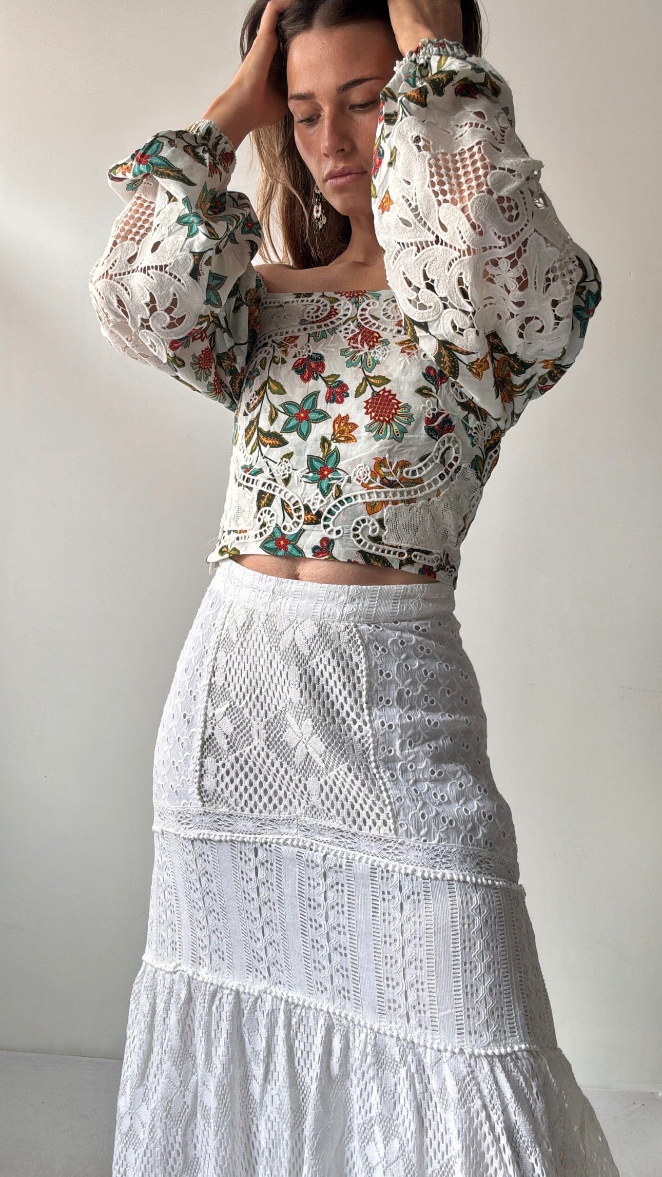 Farm Rio Tops Farm Rio Talia Top White