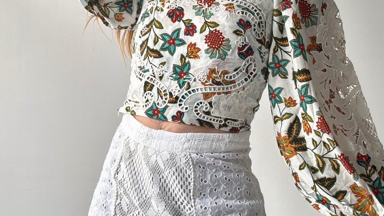 Farm Rio Tops Farm Rio Talia Top White