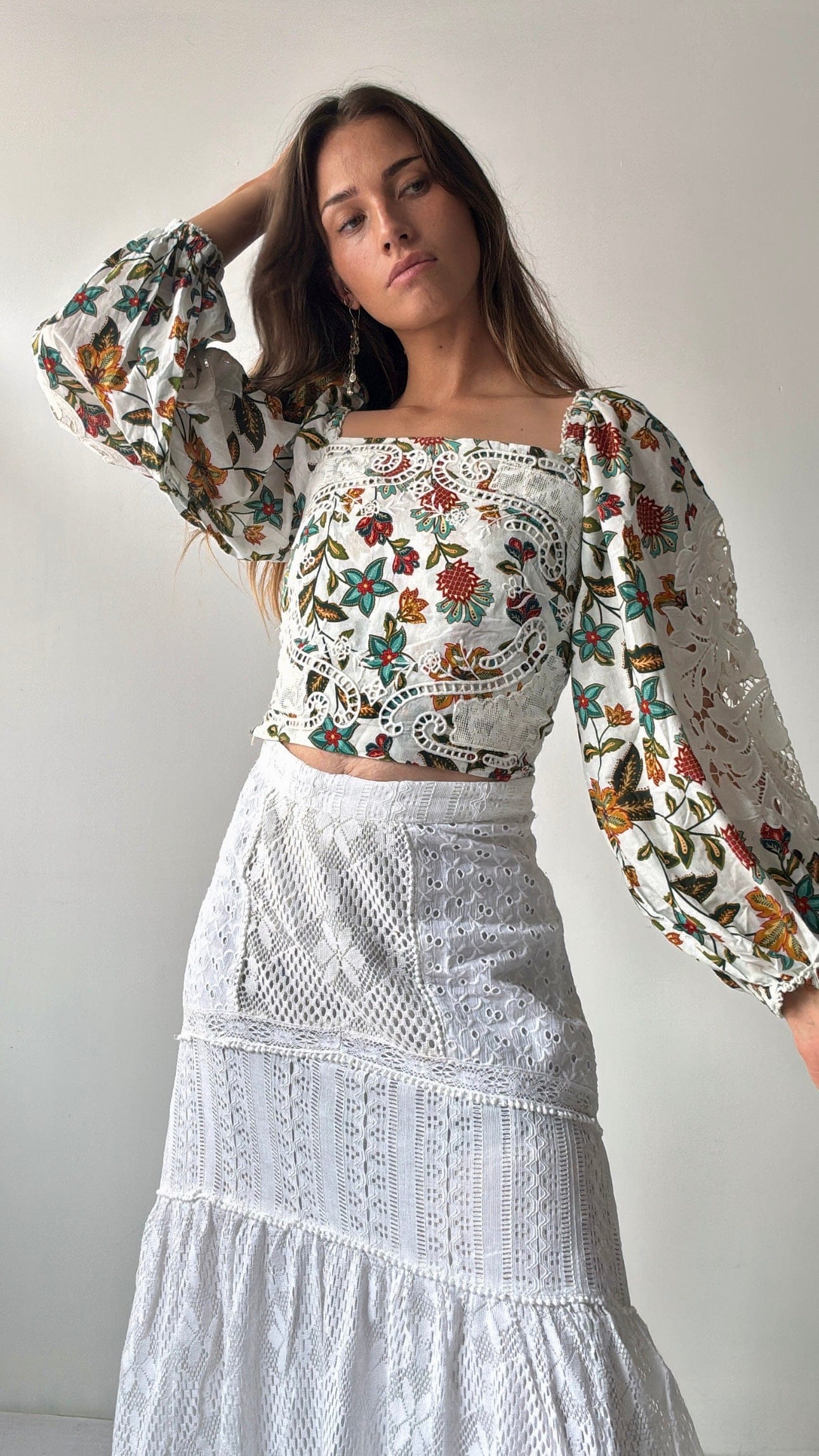 Farm Rio Tops Farm Rio Talia Top White