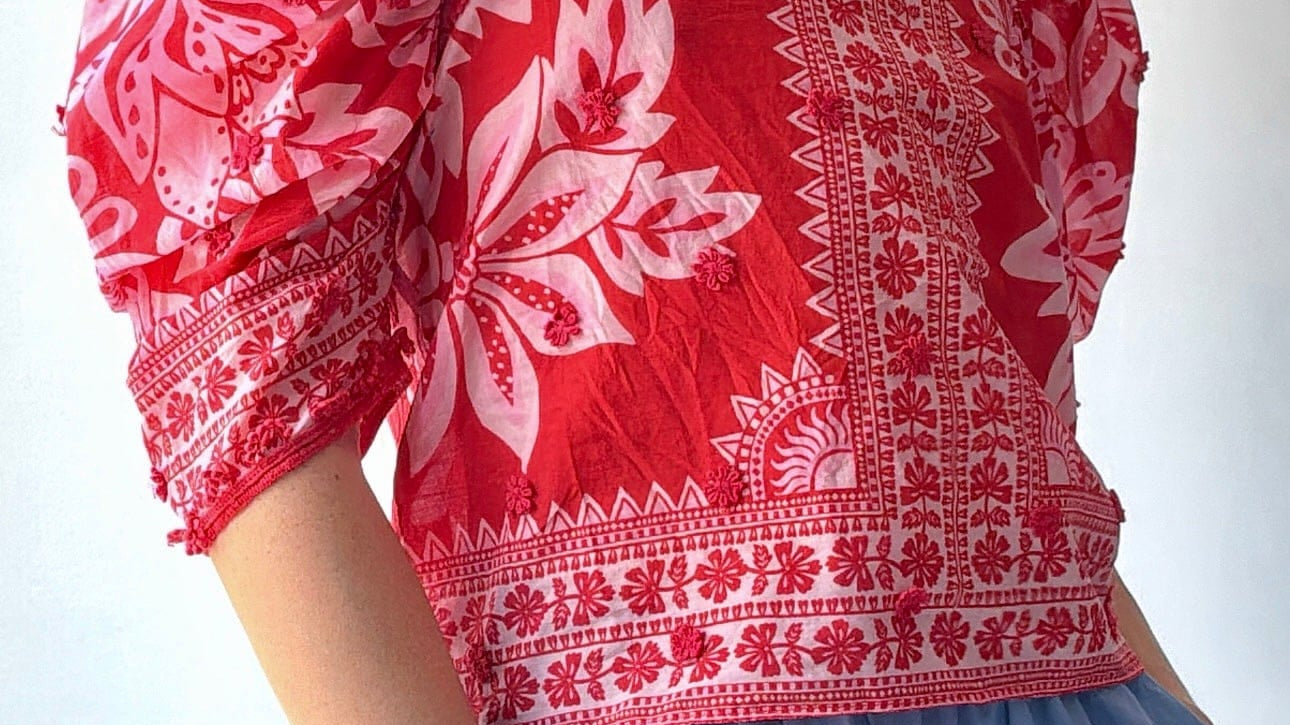 Farm Rio Tops Farm Rio Tapestry Top