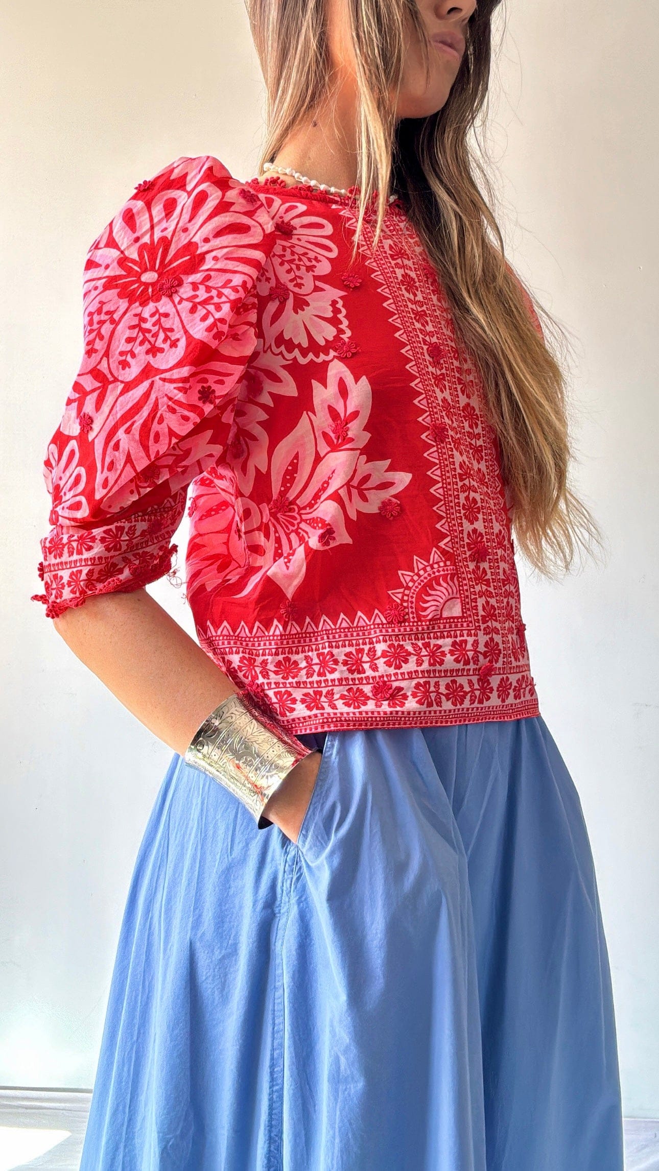 Farm Rio Tops Farm Rio Tapestry Top