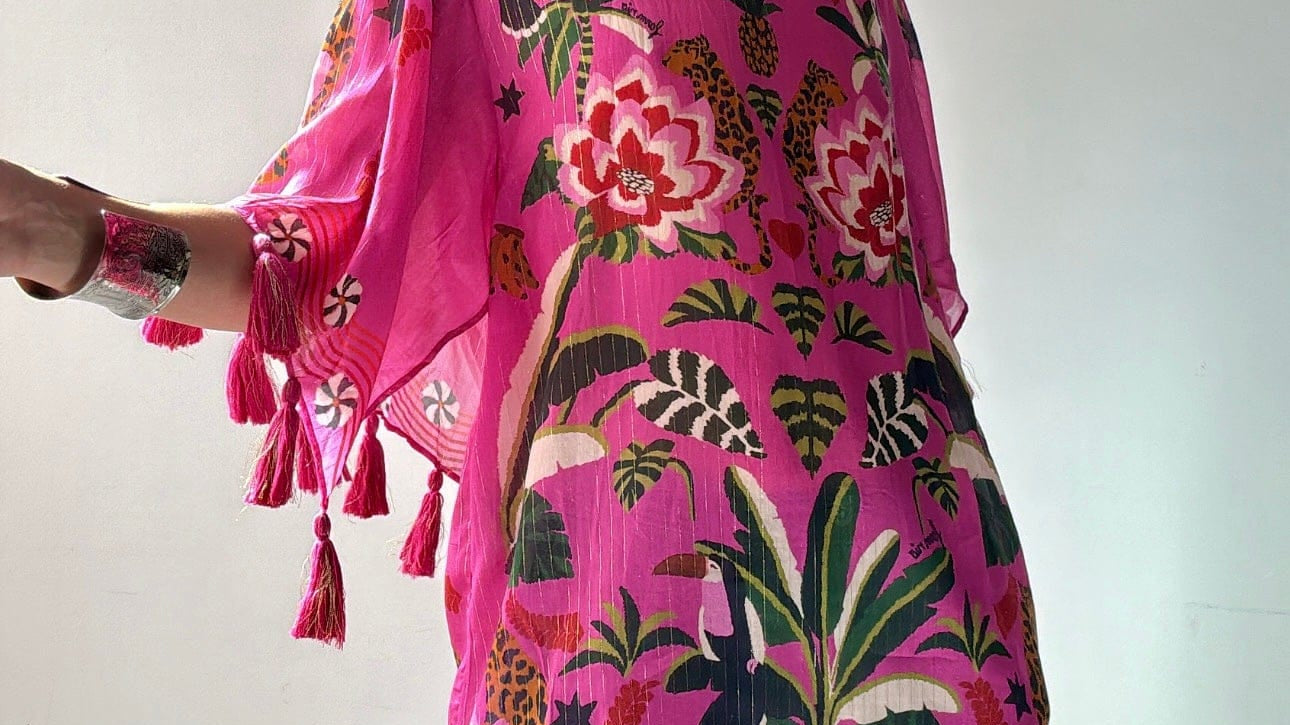 Farm Rio Tops Farm Rio Toucan Kaftan