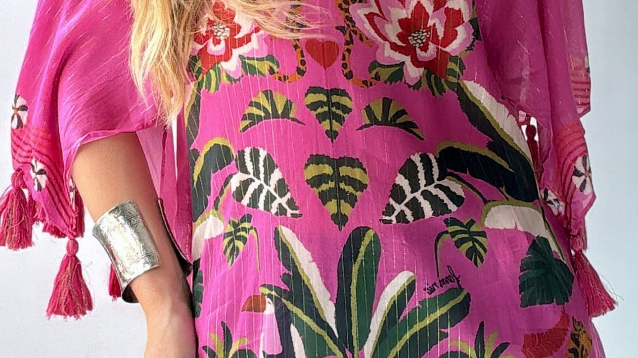 Farm Rio Tops Farm Rio Toucan Kaftan