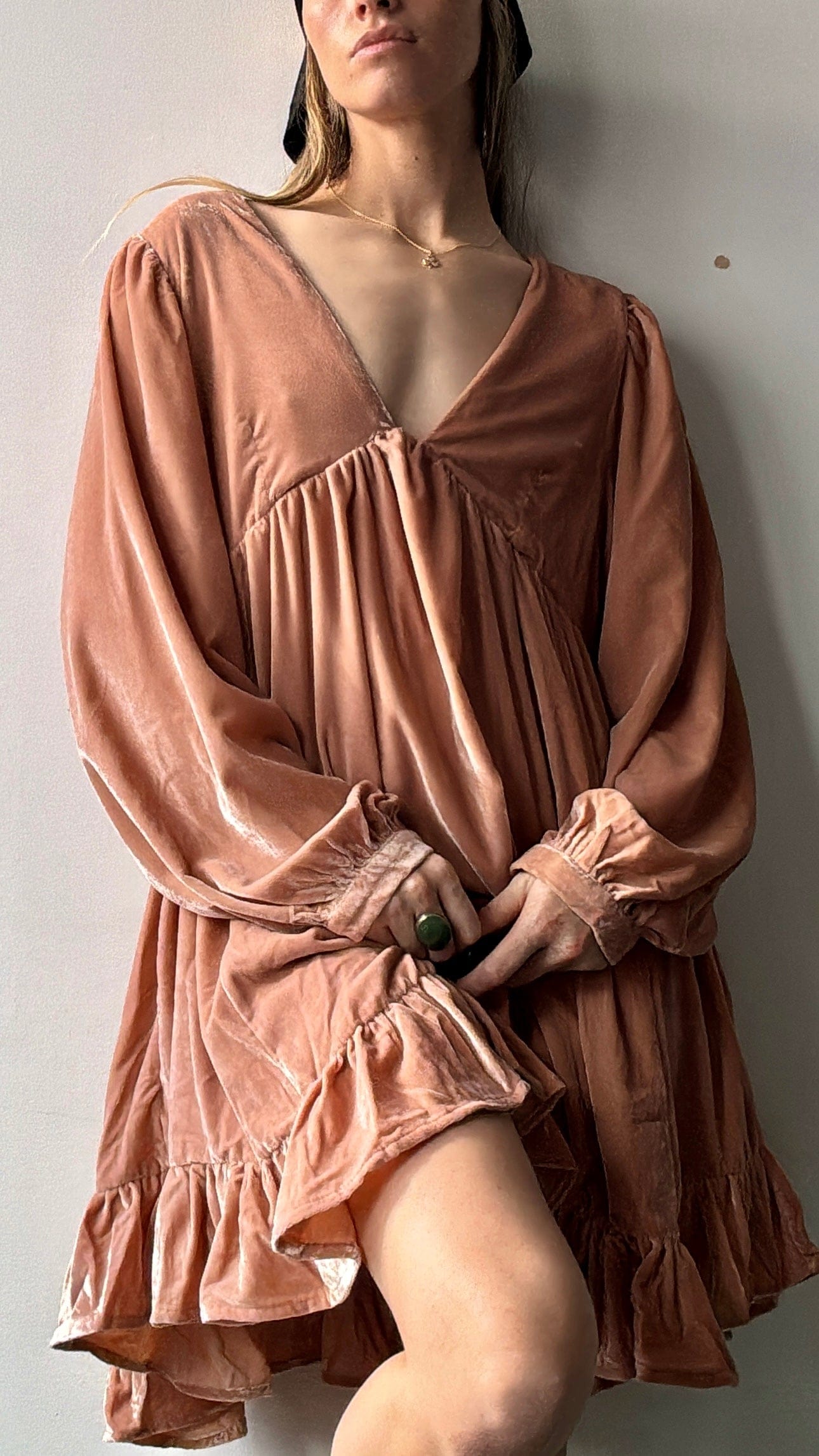 Blush Free People Dress, Free People, Sistergolden