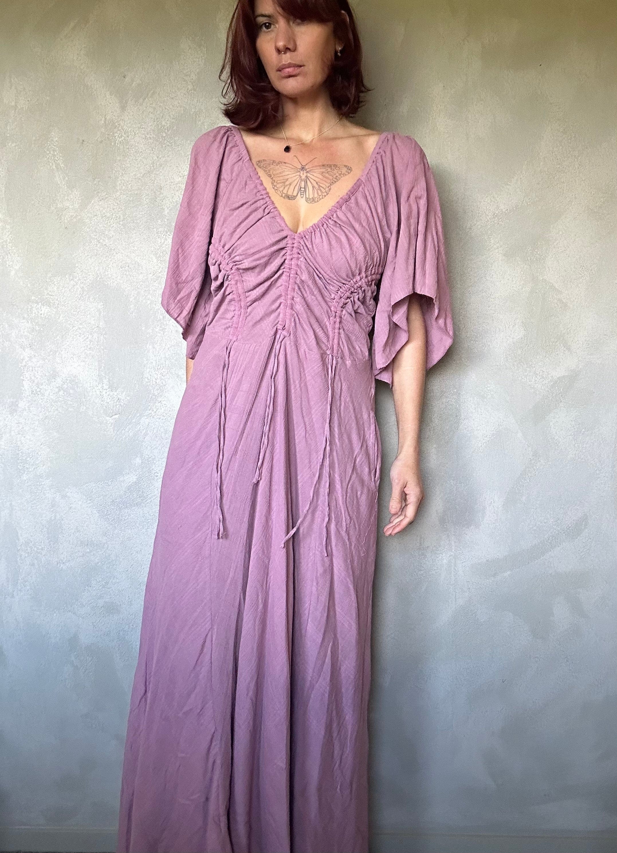 Free people mauve clearance dress