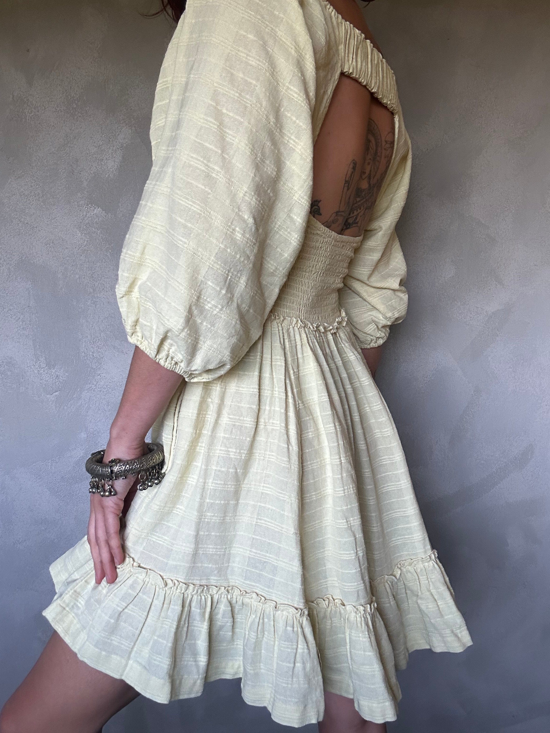 Free People Lemon Sherbet Dress Free People