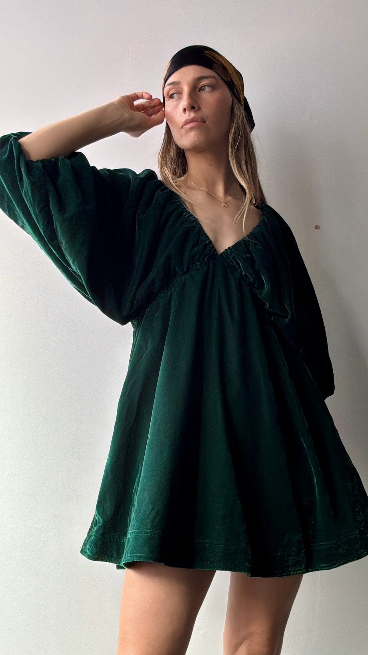 Green Free People Dress, Free People, Sistergolden