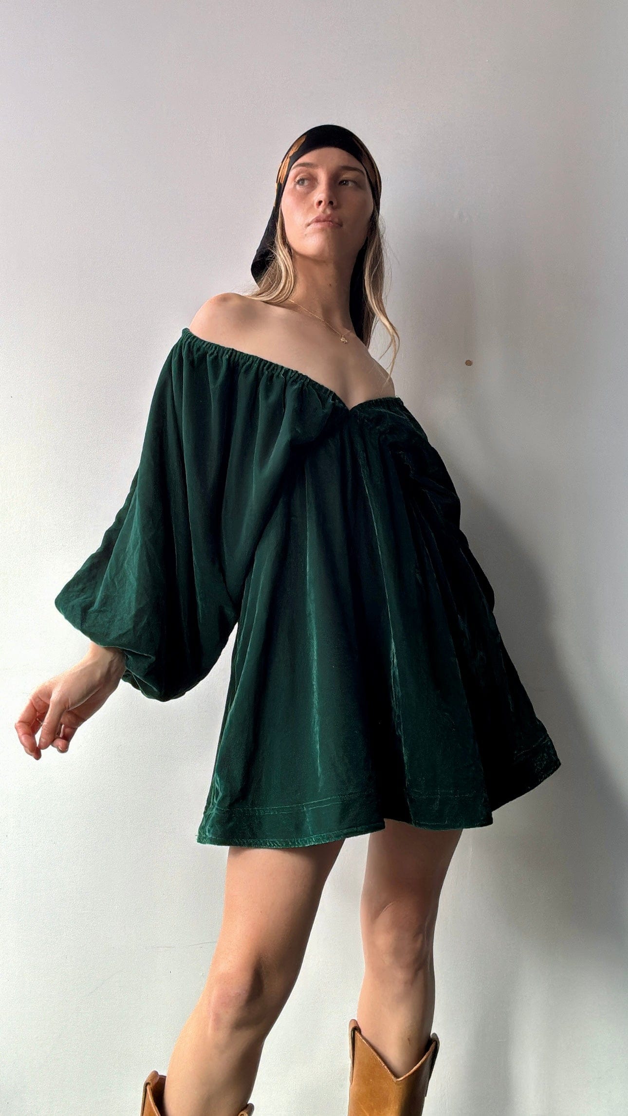 Green Free People Dress, Free People, Sistergolden