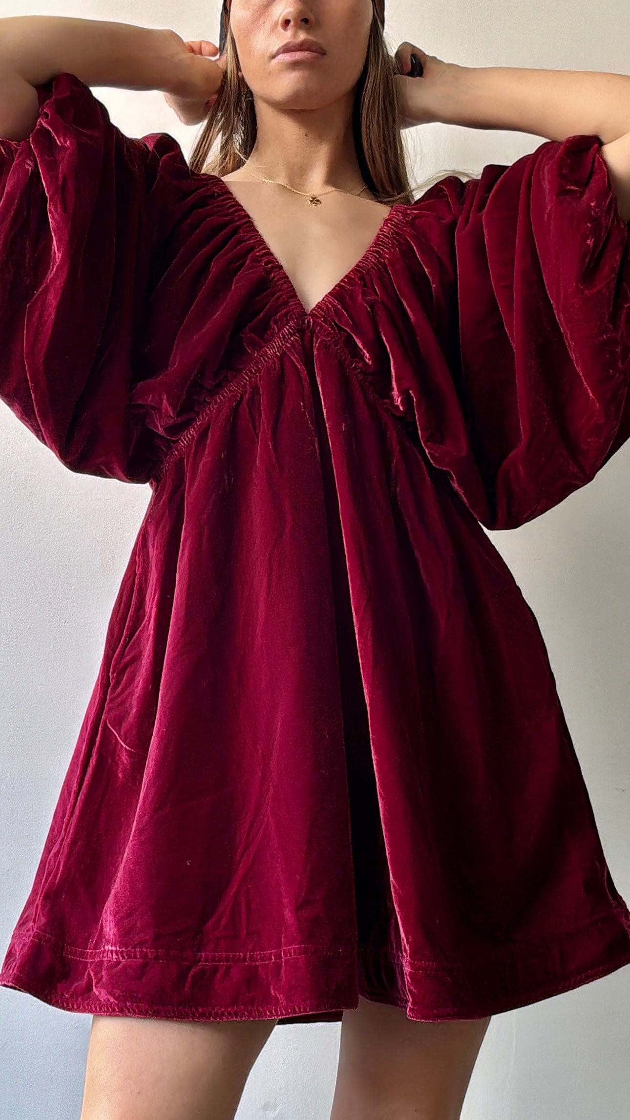 Wine Free People Dress, Free People, Sistergolden