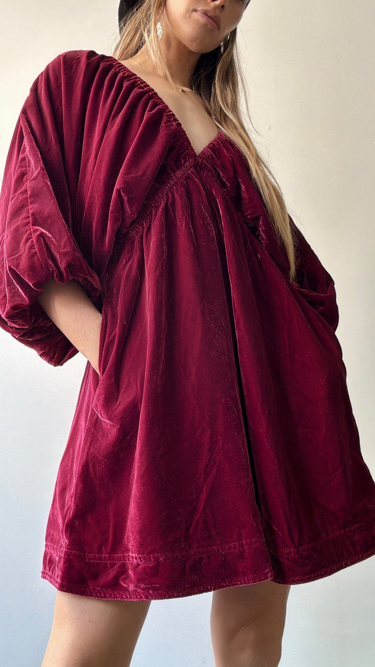 Wine Free People Dress, Free People, Sistergolden