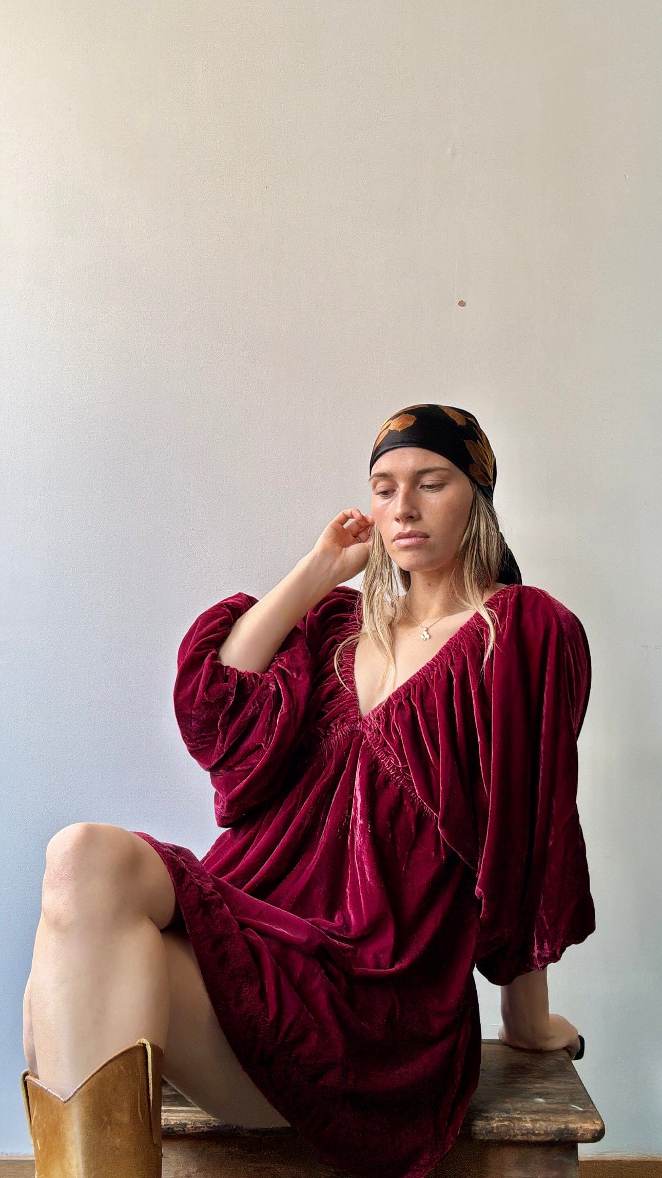 Wine Free People Dress, Free People, Sistergolden