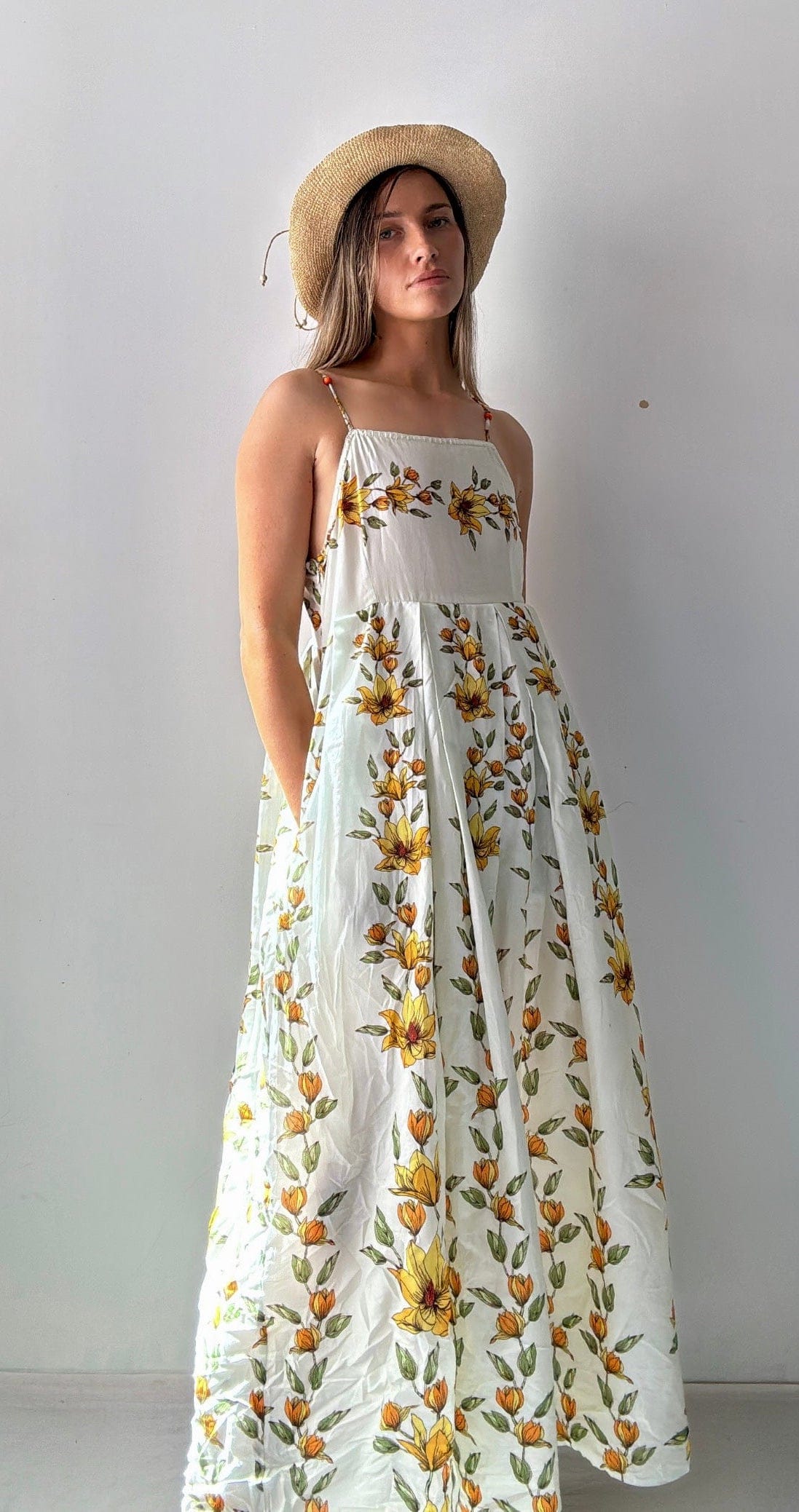 Free People Farm Rio Citrus Dress