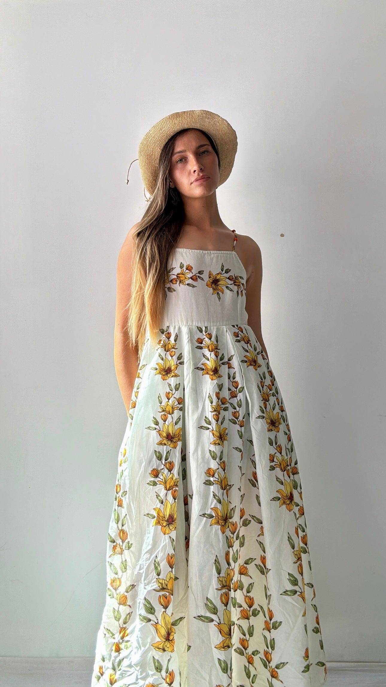 Free People Farm Rio Citrus Dress