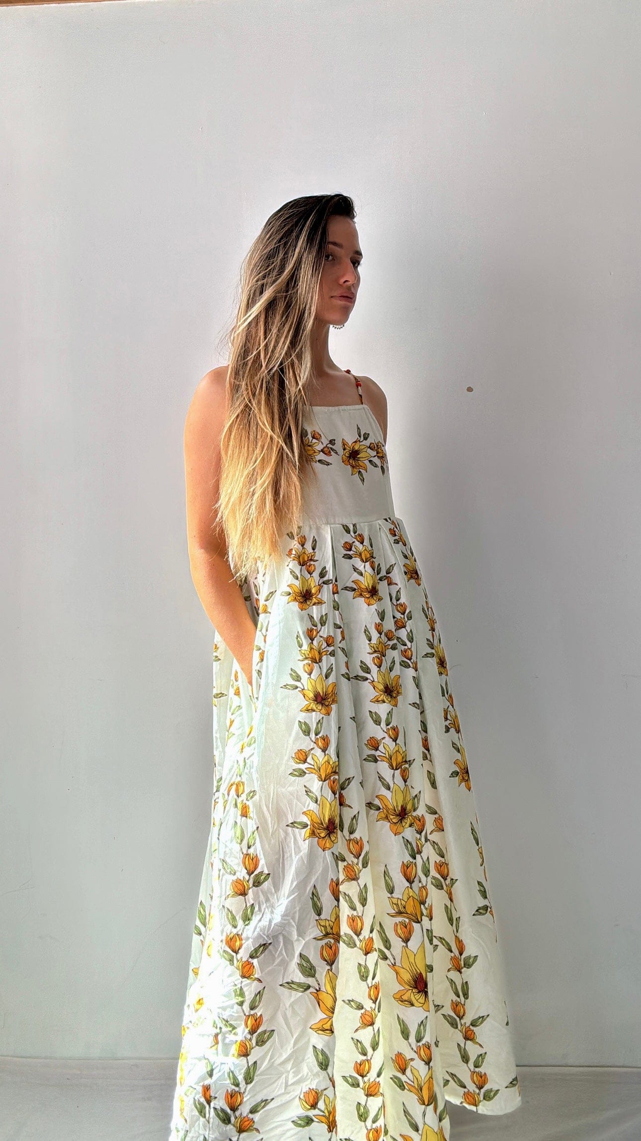 Free People Farm Rio Citrus Dress