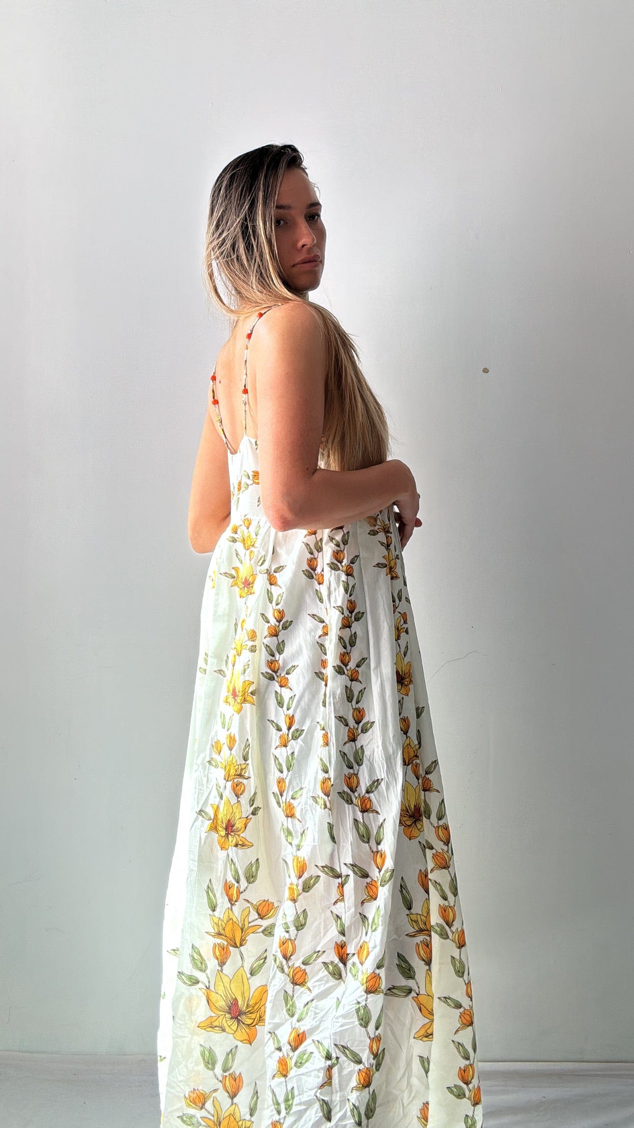 Free People Farm Rio Citrus Dress
