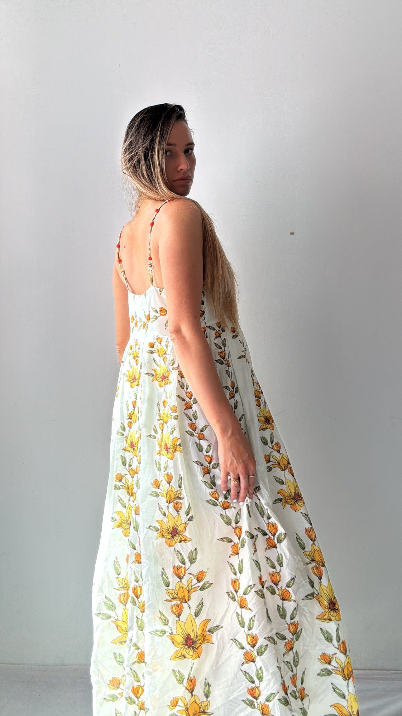 Free People Farm Rio Citrus Dress
