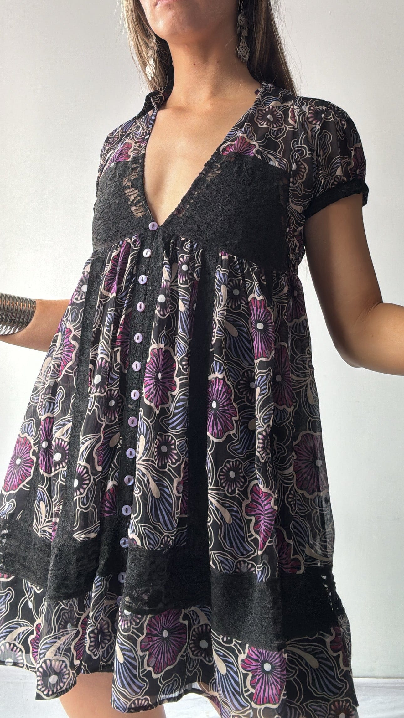 Free People Free People Anna Sui Black Dress
