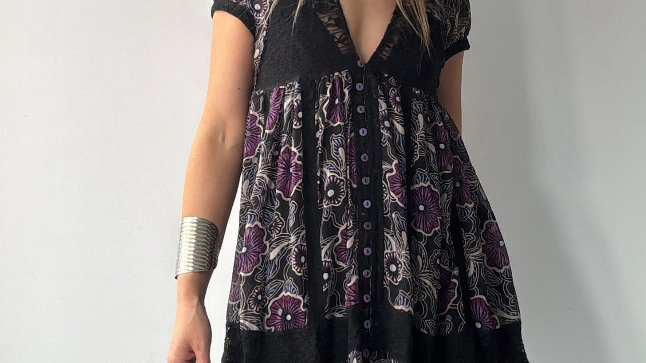 Free People Free People Anna Sui Black Dress