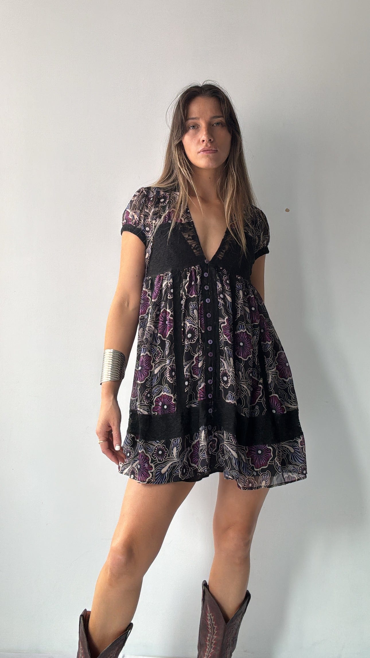 Free People Free People Anna Sui Black Dress