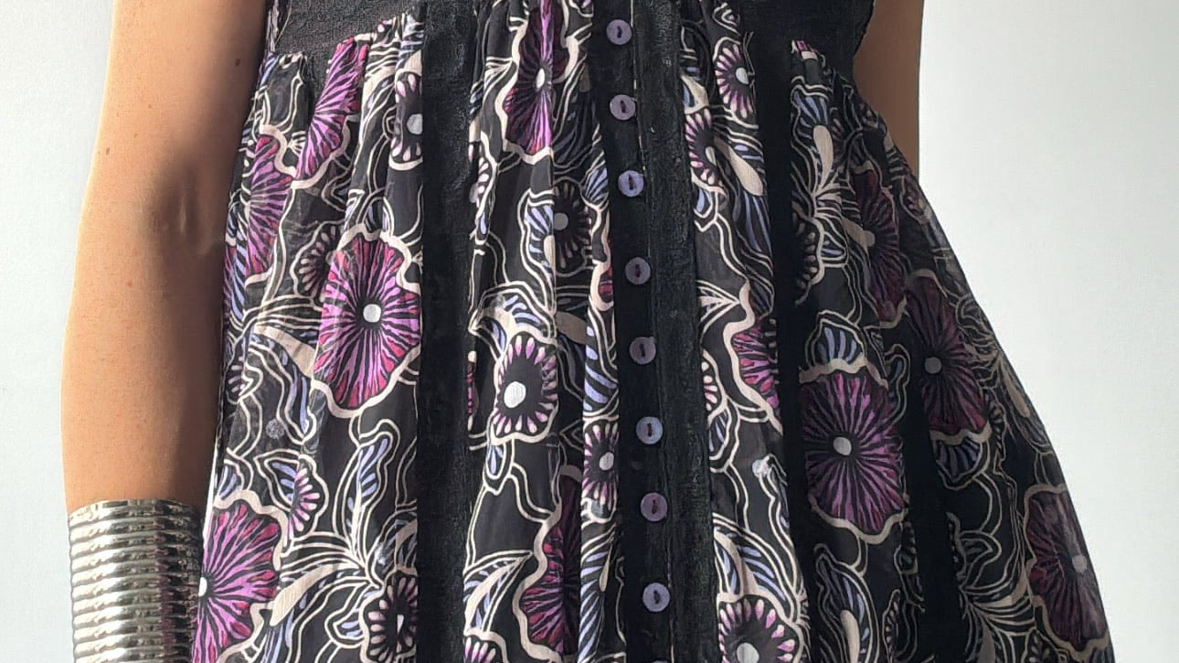 Free People Free People Anna Sui Black Dress
